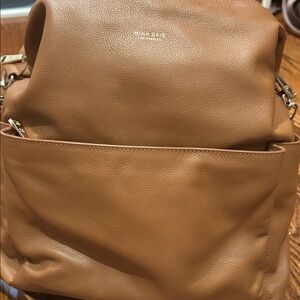 Mina Baie Tan Leather Women's Bag